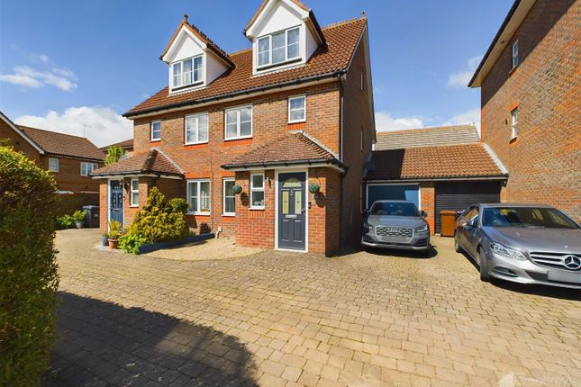 Thumbnail Semi-detached house for sale in Great Ashby Way, Great Ashby, Stevenage