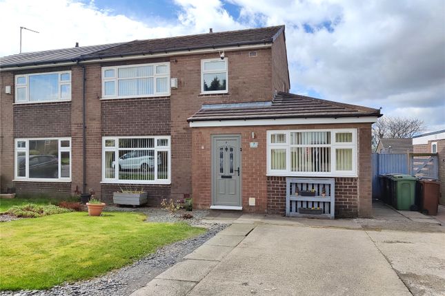 Semi-detached house for sale in Burns Close, Moorside, Oldham