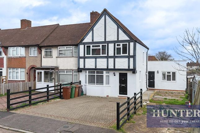 Thumbnail End terrace house to rent in Oakfield Gardens, Carshalton