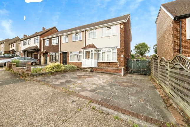 End terrace house for sale in Merlin Road, Romford