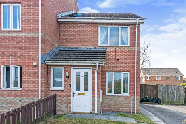 Thumbnail End terrace house for sale in Half Acre Court, Caerphilly