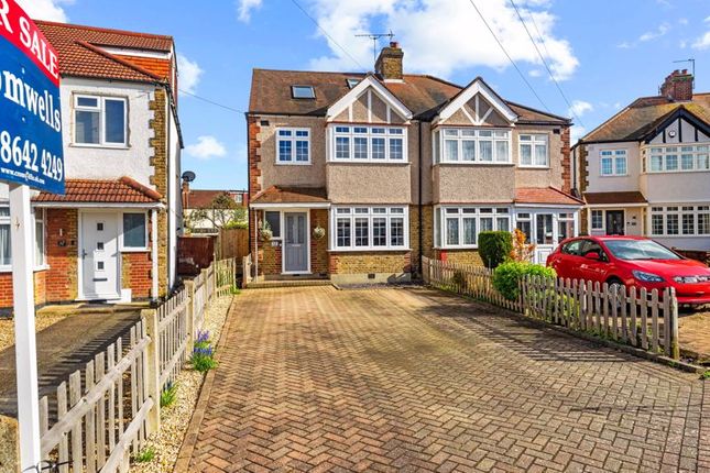Thumbnail Semi-detached house for sale in Northfield Crescent, North Cheam, Sutton