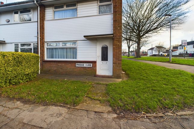Thumbnail End terrace house for sale in Phoenix Close, Hull