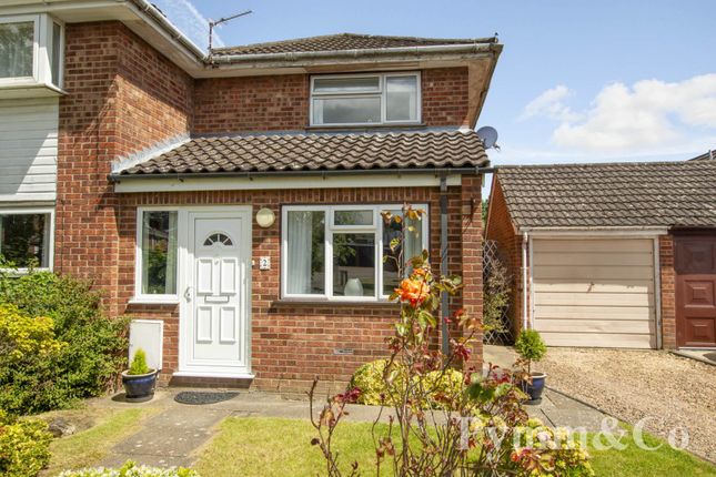 Thumbnail Semi-detached house for sale in Billing Close, Norwich