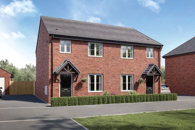 Thumbnail Semi-detached house for sale in "The Gosford - Plot 65" at Burnham Way, Sleaford