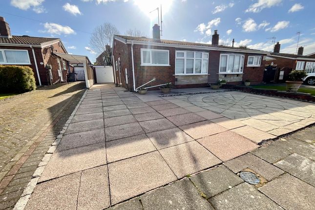 Thumbnail Semi-detached bungalow for sale in Balmoral Close, Stoke-On-Trent