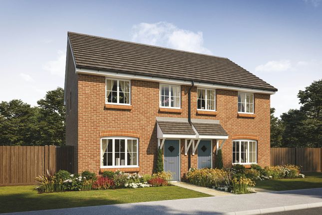 Thumbnail Semi-detached house for sale in "The Tailor" at Doubleday Way, Fradley, Lichfield