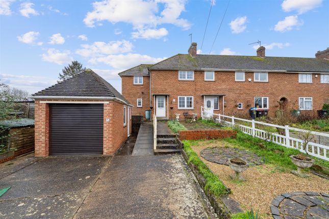 Thumbnail End terrace house for sale in Town End Crescent, Stoke Goldington, Newport Pagnell