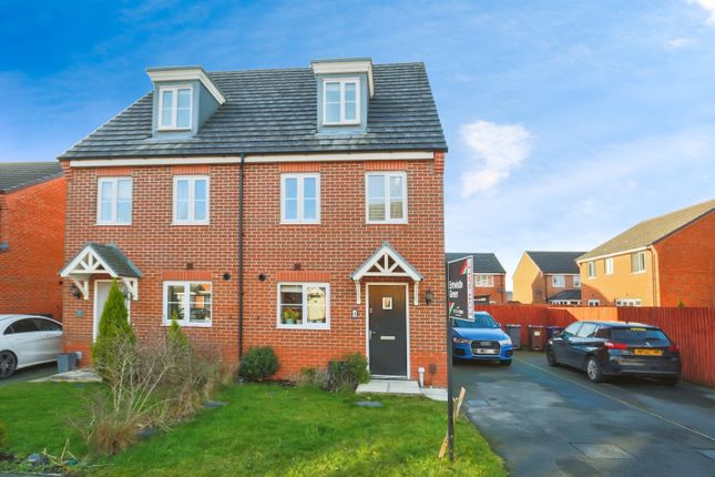 Semi-detached house for sale in Terrier Grove, Leyland, Lancashire