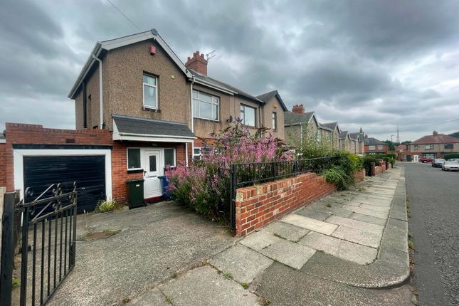 Thumbnail Semi-detached house to rent in Bruce Gardens, Newcastle Upon Tyne