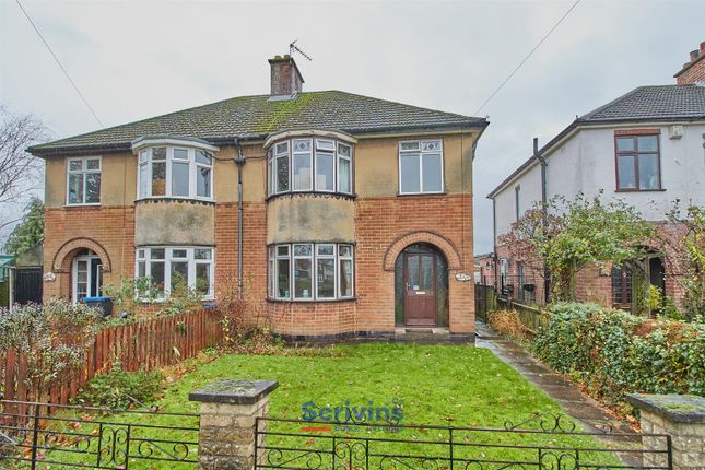 Thumbnail Semi-detached house for sale in Rugby Road, Burbage, Hinckley