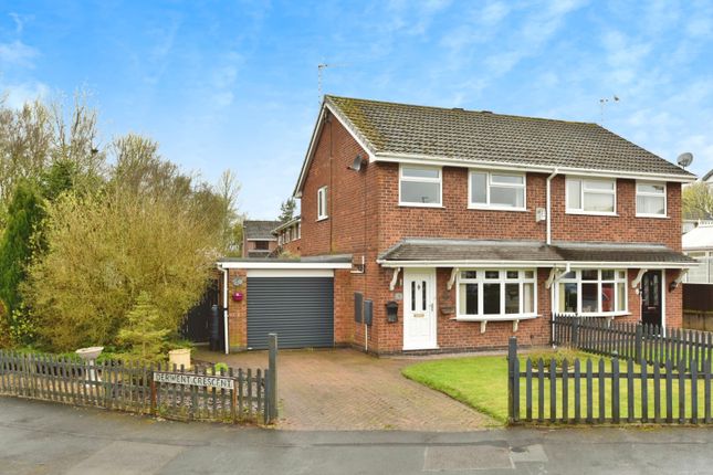 Thumbnail Semi-detached house for sale in Derwent Crescent, Kidsgrove, Stoke-On-Trent, Staffordshire