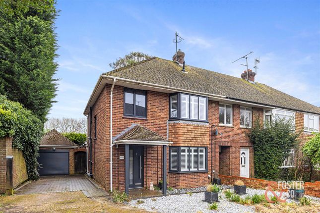 Thumbnail Semi-detached house for sale in Manor Gardens, Hurstpierpoint, Hassocks