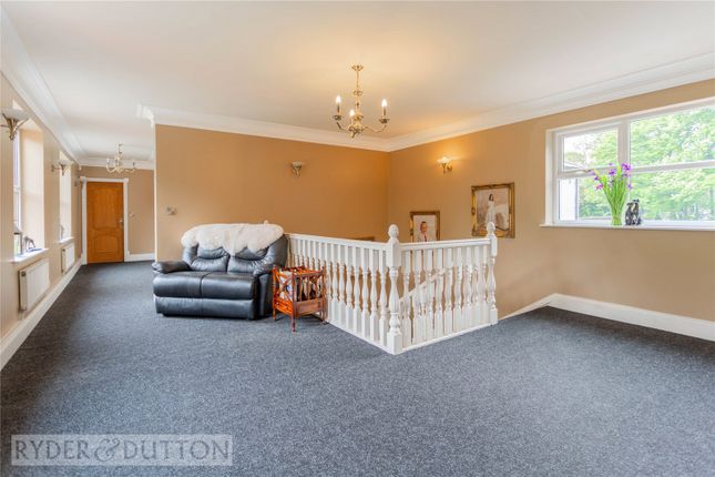Detached house for sale in Bury &amp; Rochdale Old Road, Bamford, Heywood, Greater Manchester