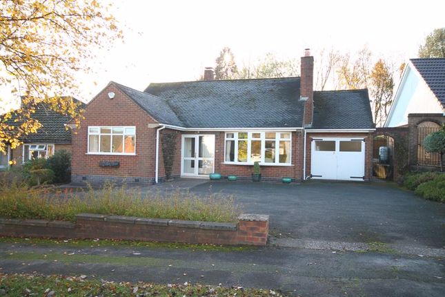 Thumbnail Detached bungalow for sale in Sherborne Drive, Newcastle-Under-Lyme