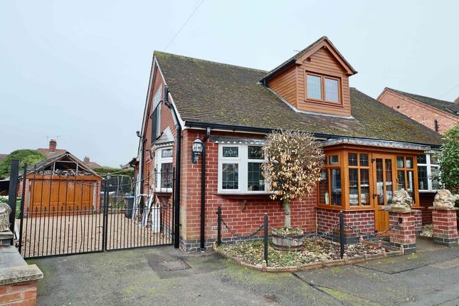 Detached bungalow for sale in Byron Street, Earl Shilton, Leicester