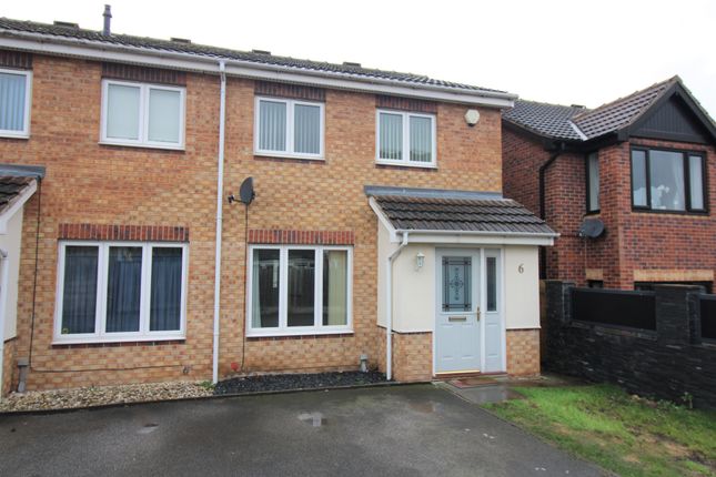 Thumbnail Semi-detached house for sale in Northfield Court, South Kirkby, Pontefract