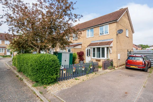 Thumbnail Semi-detached house for sale in Miller Close, Scarning