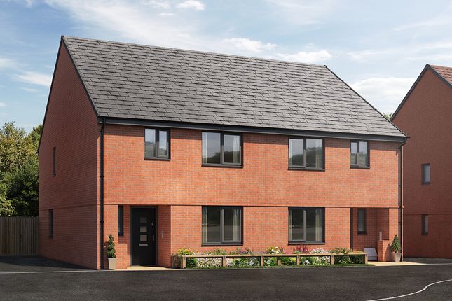 Thumbnail Semi-detached house for sale in "The Rye" at Arkwright Way, Peterborough