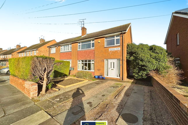 Thumbnail Semi-detached house for sale in Meadvale Road, Knighton, Leicester, Leicestershire