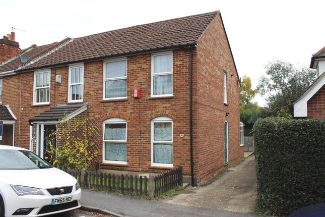 End terrace house to rent in Armstrong Road, Englefield Green, Egham