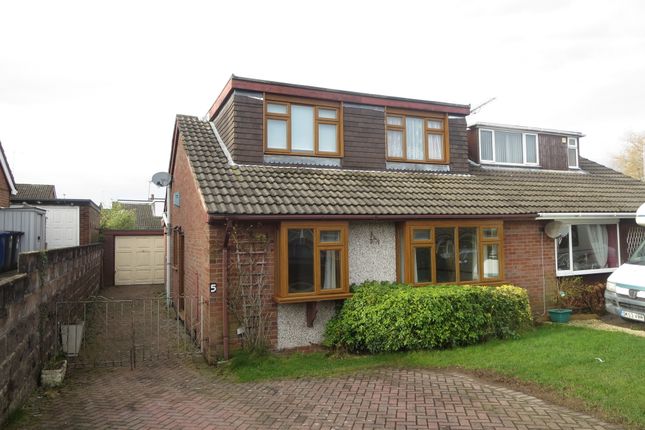 Thumbnail Semi-detached bungalow for sale in Heather Glade, Madeley, Cheshire