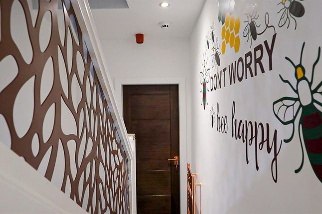 Bright And Clean Hallway With Charming Decorative ...