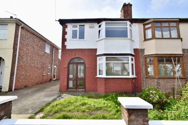 Thumbnail Semi-detached house to rent in Shetland Road, Belgrave, Leicester
