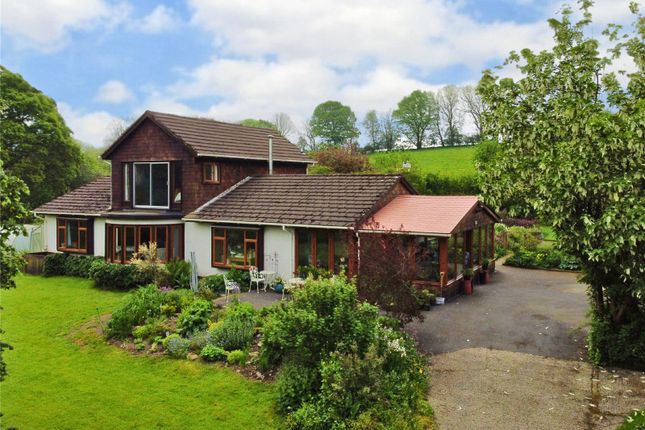 Thumbnail Detached house for sale in Adfa, Newtown, Powys