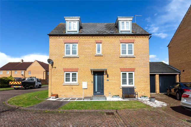 Detached house for sale in Laxton Way, Bedford, Bedfordshire