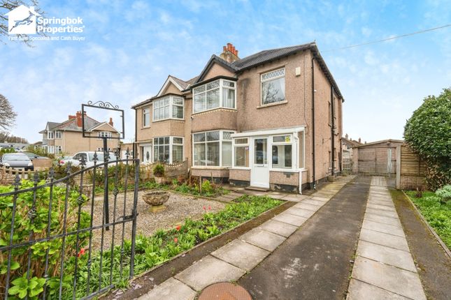 Thumbnail Semi-detached house for sale in Oxcliffe Road, Heysham, Morecambe, Lancashire