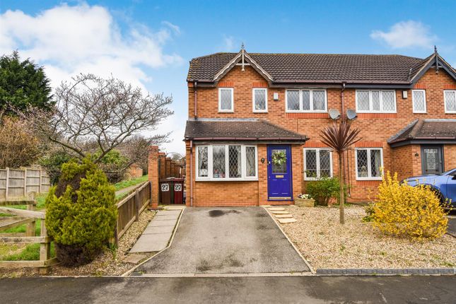 Thumbnail Semi-detached house for sale in Baldwin Avenue, Bottesford, Scunthorpe