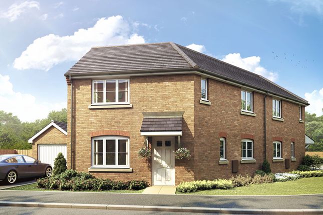 Semi-detached house for sale in The Winthorpe, Livingstone Road (Off Lyveden Way), Oakley Vale, Corby, Northamptonshire