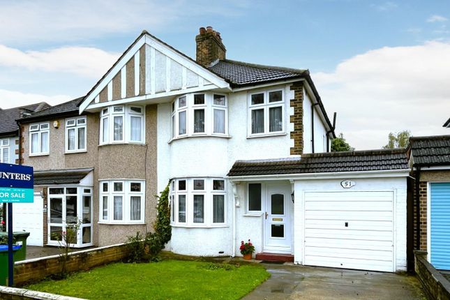 Thumbnail Semi-detached house for sale in Gloucester Avenue, Sidcup