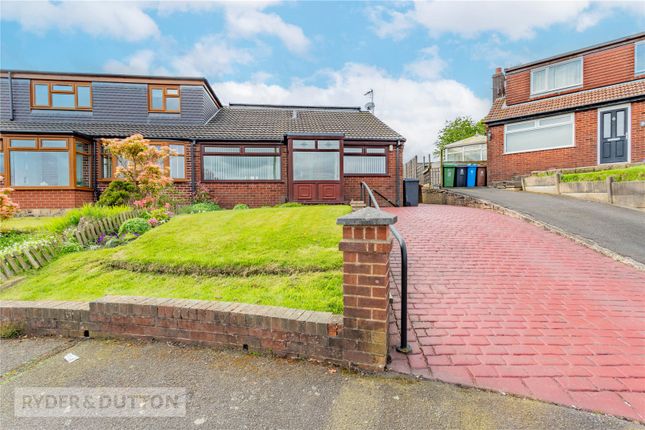 Thumbnail Semi-detached bungalow for sale in Grasmere Road, Royton, Oldham, Greater Manchester