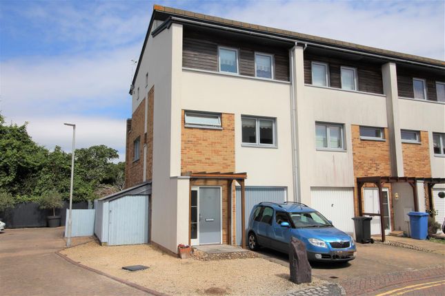 Thumbnail End terrace house for sale in Broomhill Way, Harbour Reach, Poole
