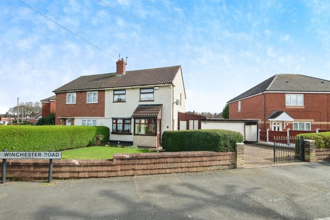 Thumbnail Semi-detached house for sale in Winchester Road, West Bromwich