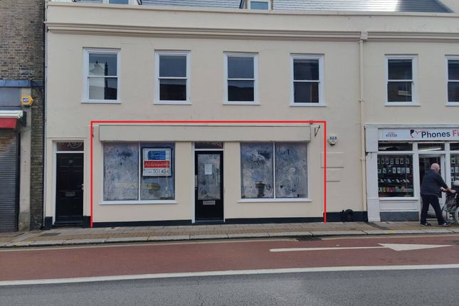 Retail premises to let in St James Street, Newport, Isle Of Wight