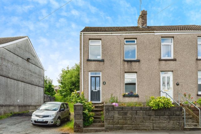 Thumbnail End terrace house for sale in Pentrechwyth Road, Pentrechwyth