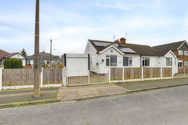 Thumbnail Semi-detached bungalow for sale in Wyvern Avenue, Long Eaton, Nottinghamshire