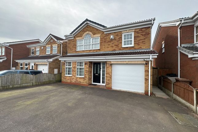 Thumbnail Detached house for sale in Claymar Drive, Newhall, Swadlincote