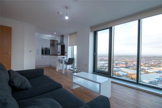 Flat to rent in Media City, Michigan Point Tower B, 11 Michigan Avenue, Salford