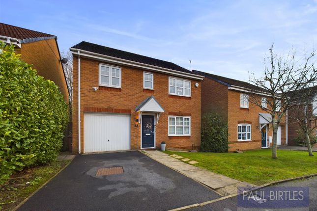 Thumbnail Detached house for sale in Townsgate Way, Irlam, Manchester