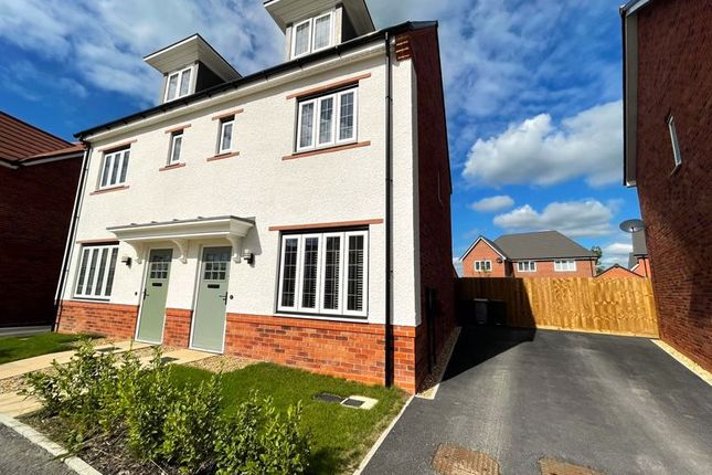Thumbnail Semi-detached house for sale in Bluebell Road, Holmes Chapel, Crewe