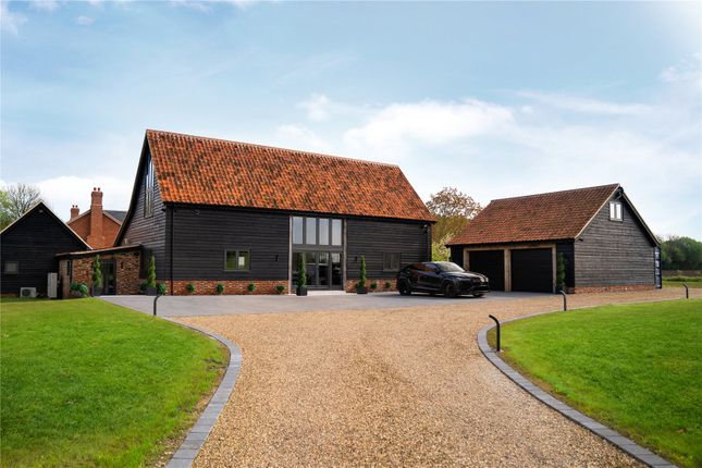 Thumbnail Detached house for sale in Hill Common, Attleborough, Norfolk