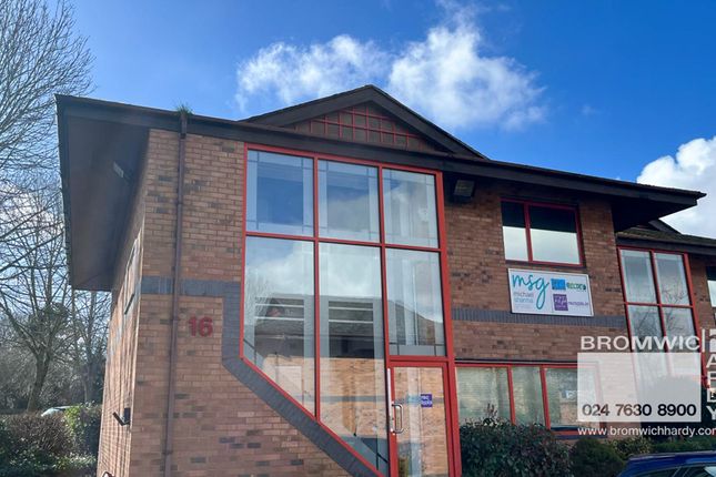 Office to let in 16 Mercia Business Village, Torwood Close, Westwood Business Park, Coventry