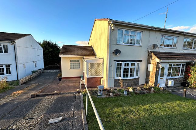 Thumbnail Link-detached house for sale in Springfield Road, Maesycwmmer, Hengoed