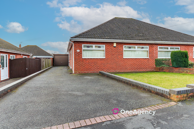 Thumbnail Semi-detached bungalow for sale in Churchill Way, Trentham, Stoke-On-Trent