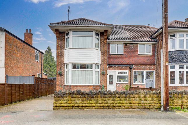 Semi-detached house for sale in Florence Road, Mapperley, Nottinghamshire