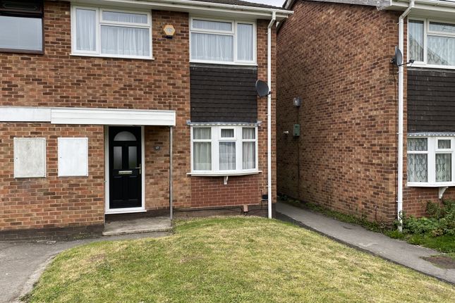 Thumbnail End terrace house to rent in Bournebrook Close, Netherton, Dudley